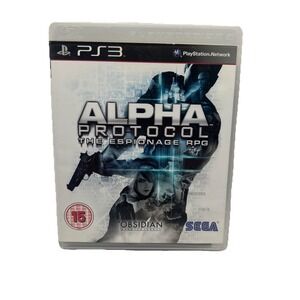 Alpha‎ Protocol Sony Playstation 3 PS3 CIB w Manual Very Good Condition
